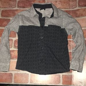 American Hawk Kids 6 Long Sleeve Button Down Shirt